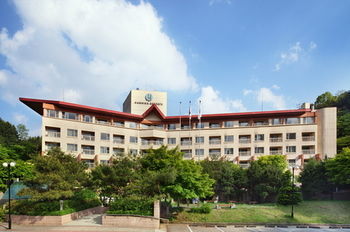 Hanwha Resort Suanbo Čchungdžu Exteriér fotografie